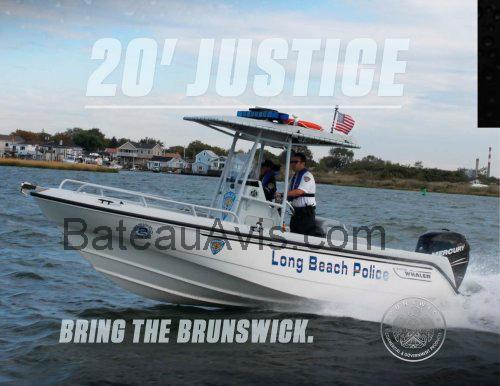 Boston Whaler Justice 20 fiche technique et avis